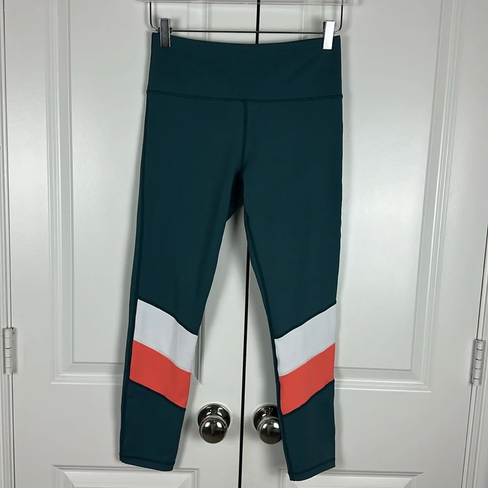 ZYIA Teal Angle Light n Tight Leggings - Picture 2 of 7